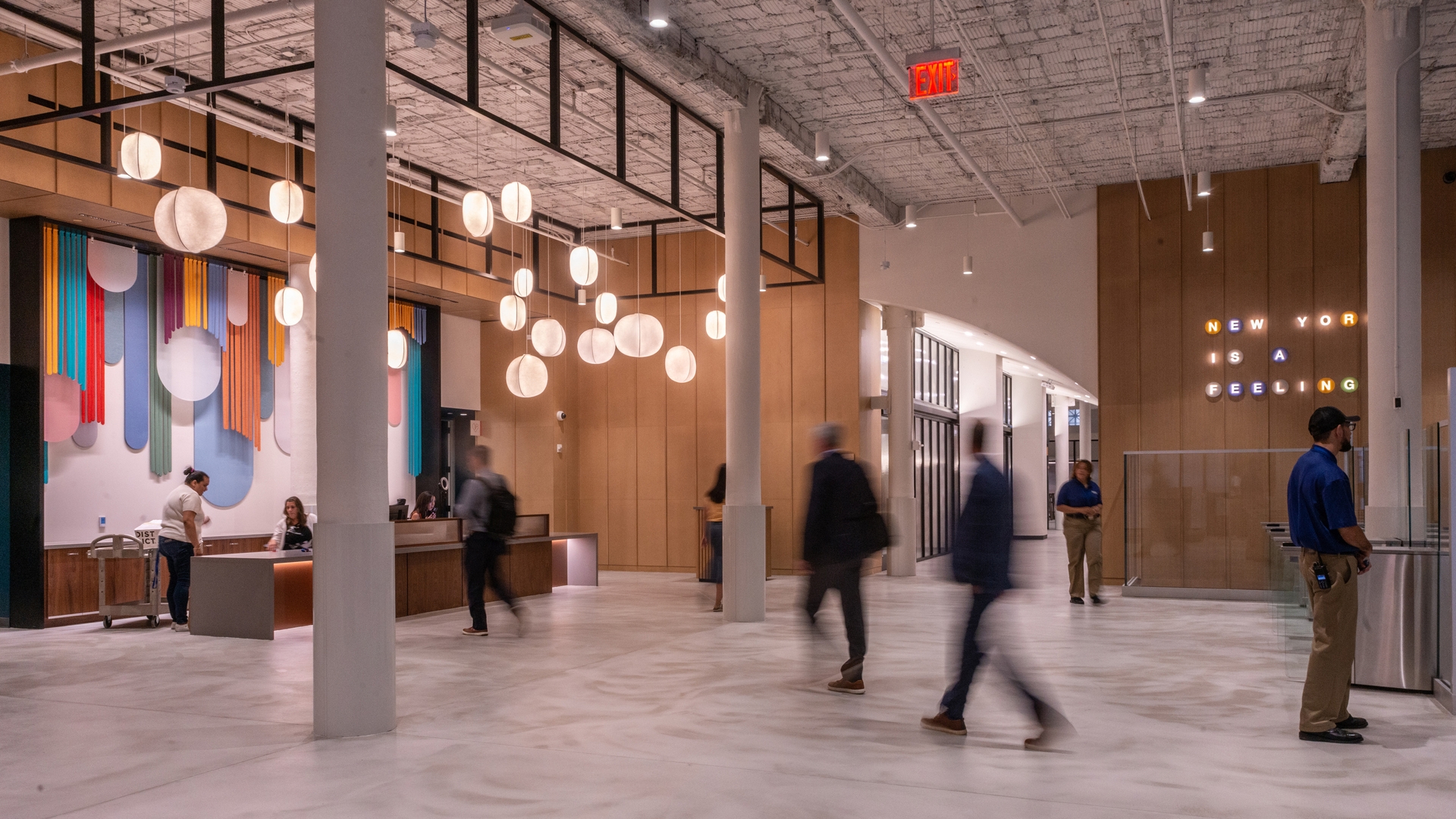 interior and exterior images from the new jfk27 office building hank in midtown manhattan